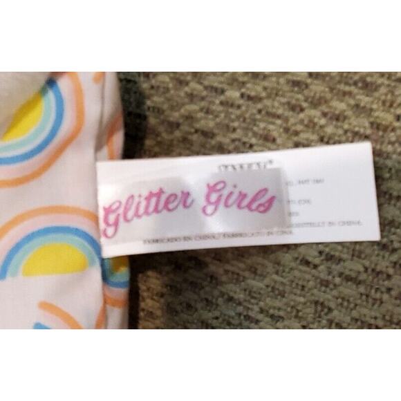 Glitter Girls Battat 5 Inch Brown White Dog Stuffed Animal Plush Toy On Pillow - Picture 10 of 11